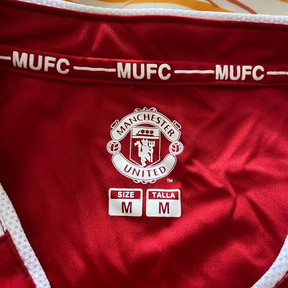 Manchester United Warm-Up/Training Jersey - Size “Men’s” Medium - Picture 3 of 8